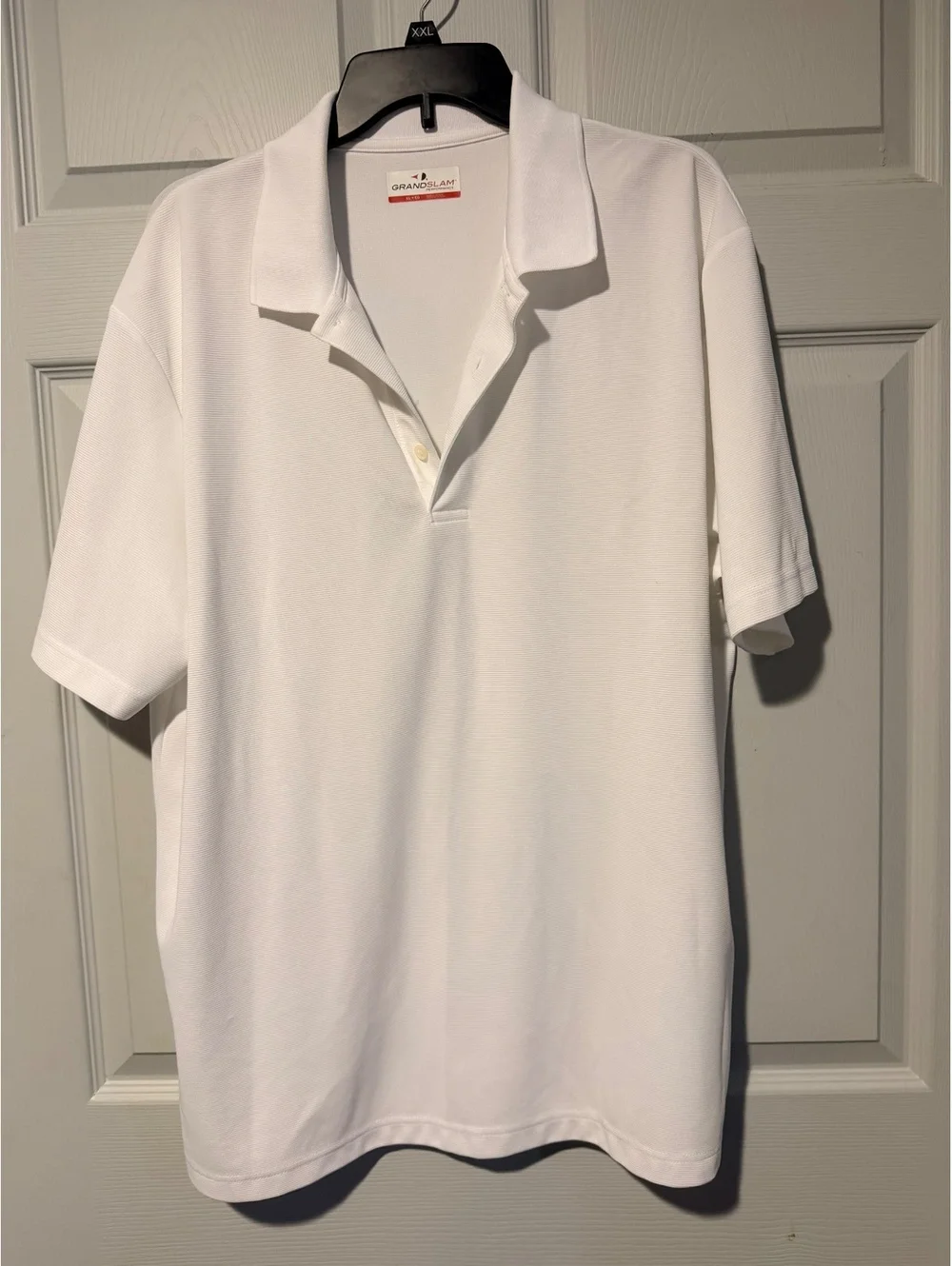 Grand Slam white polo shirt